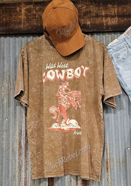 Ariat Wild West Cowboy Oversized Tee #6134