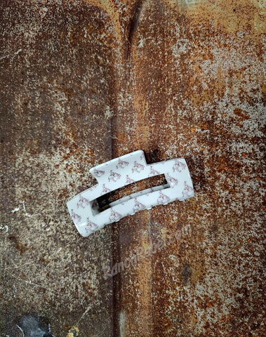 Bucking Horse Hair Clip #6162