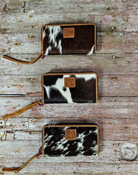STS Vaquero Concho Cowhide Bentley Wallet #6188