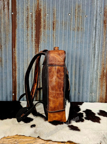 STS Vaquero Concho Cowhide Lennon Backpack #6187-1