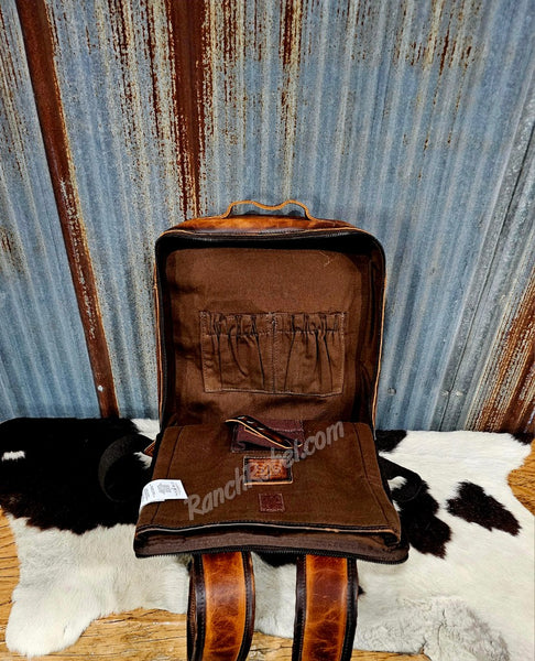 STS Vaquero Concho Cowhide Lennon Backpack #6187-1