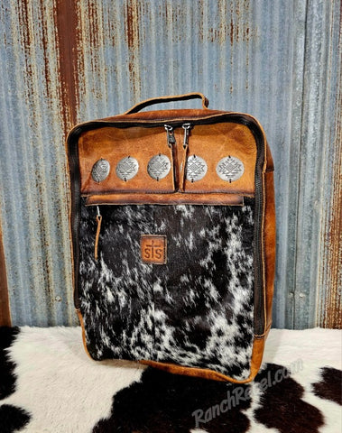 STS Vaquero Concho Cowhide Lennon Backpack #6187-2