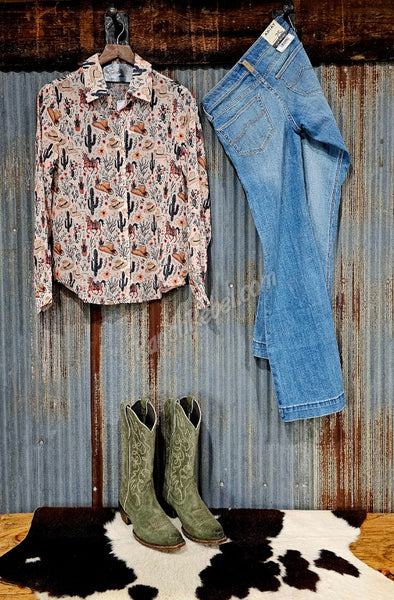 Desert Cowgirl Top #6194