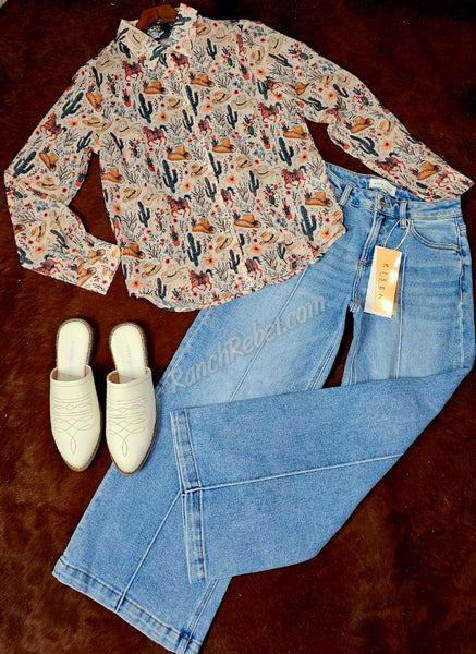 Desert Cowgirl Top #6194