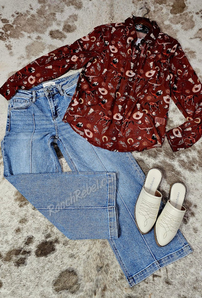 Prairie Cowgirl Top #6193