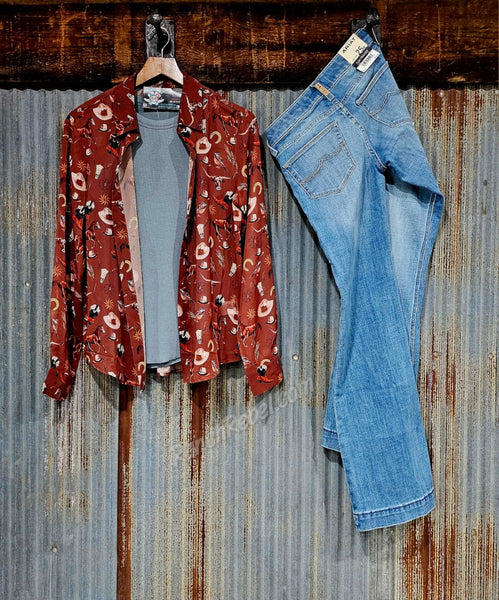 Prairie Cowgirl Top #6193