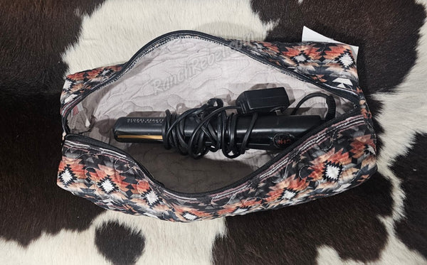 Quilted Hot Tools Bag in Shiloh Black #6196