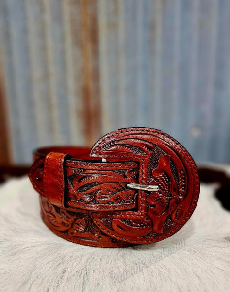 The Vaquero Belt in Honey #6228