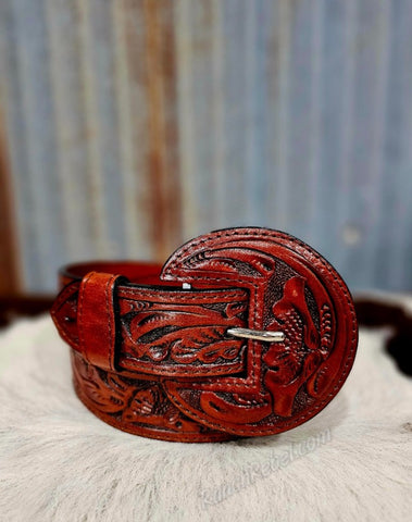 The Vaquero Belt in Honey #6228