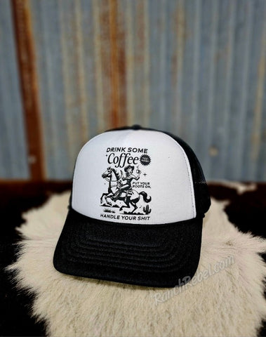 Drink Some Coffee Cap #6238