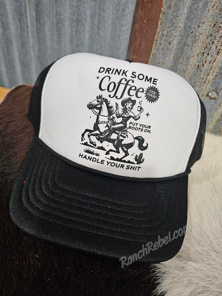 Drink Some Coffee Cap #6238