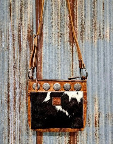 STS Vaquero Concho Cowhide Olivia Crossbody #6260-1