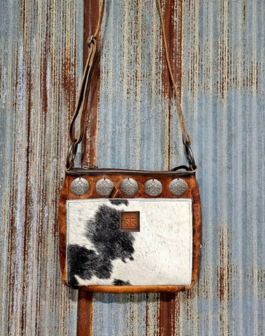 STS Vaquero Concho Cowhide Olivia Crossbody #6260-2