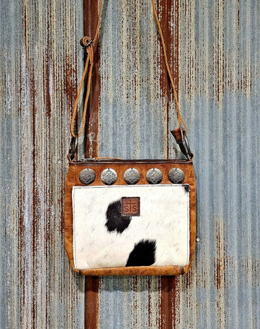 STS Vaquero Concho Cowhide Olivia Crossbody #6260-4