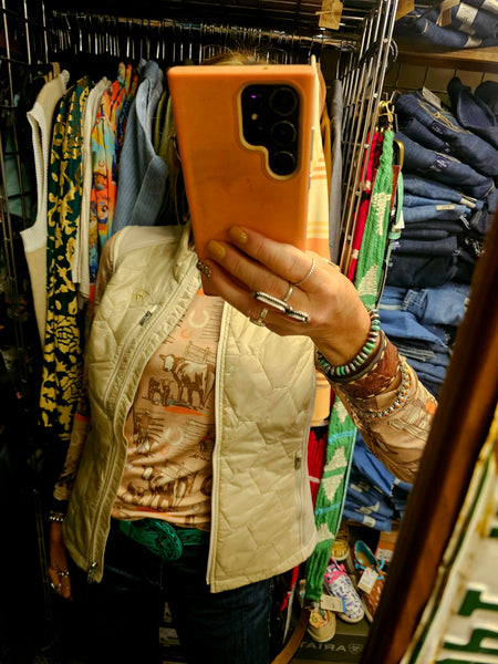 Ariat Fusion Vest in Almond Milk #5975