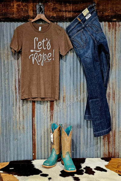 Let's Rope in Brown #6288