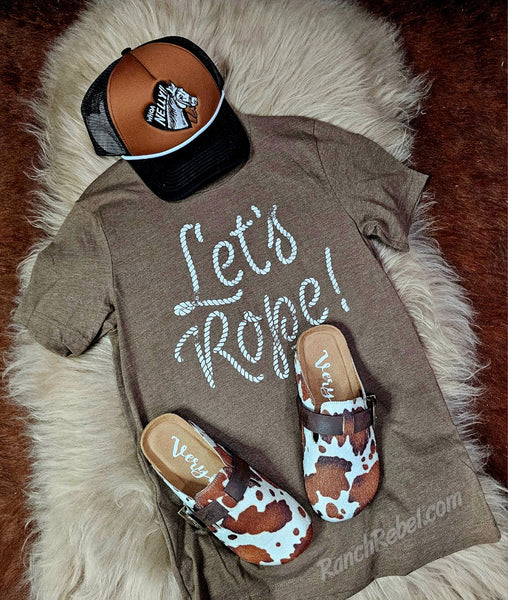 Let's Rope in Brown #6288