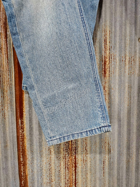 Ariat Ultra High Rise Tomboy Relaxed Straight Cheyenne Yoke Crops #6313