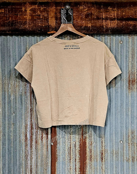 Ariat  X Sendero Wild West Country Fest Crop Tee #6315