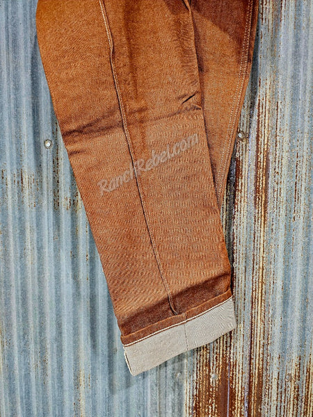 Ariat Ultra High Rise Relaxed Straight Leg Jean in Pecan Brown #6326