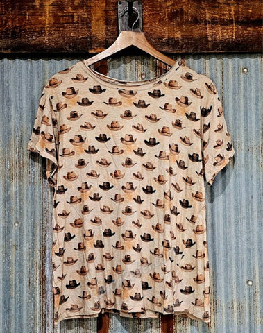 Basic Tee Cowboy Hats #6330
