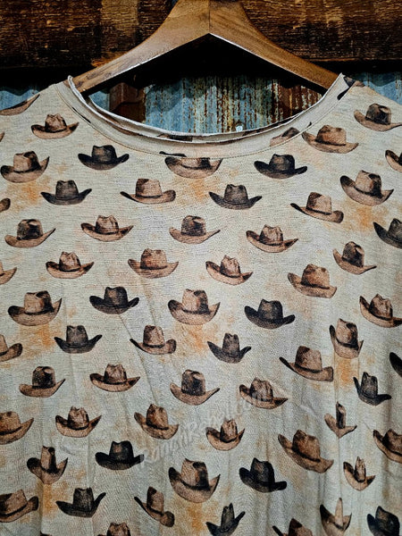 Basic Tee Cowboy Hats #6330