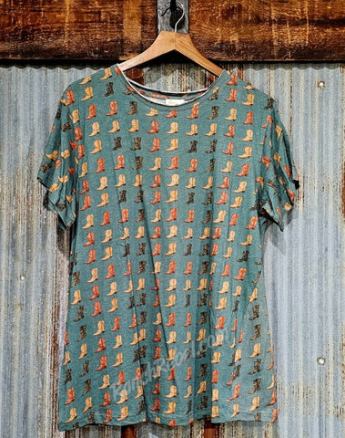 Basic Tee Boots #6328