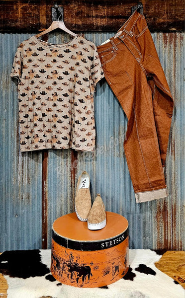 Basic Tee Cowboy Hats #6330