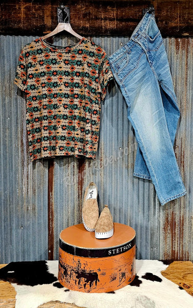 Basic Tee Southwest #6329