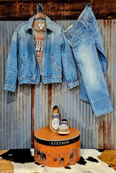 Ariat  X Sendero Wild West Country Fest Crop Tee #6315