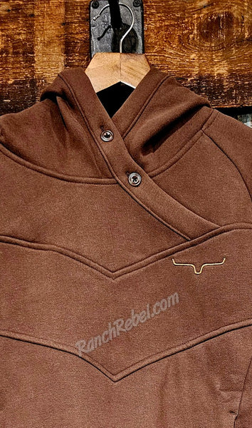 Kimes Ranch Ella Hoodie in Brown #6366