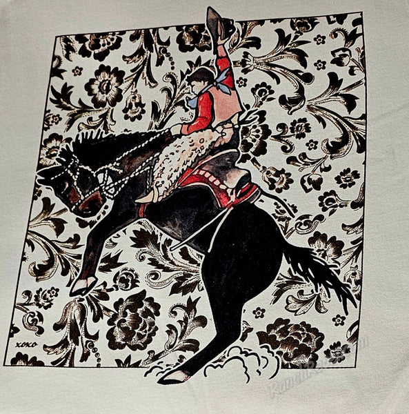 Flower Saddle Bronc Long Sleeve #6355