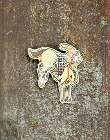 Bronc Rider Pin #6350
