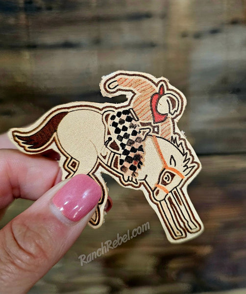 Bronc Rider Pin #6350