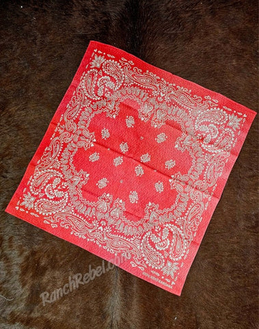 Red Bandana #6353