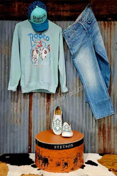 Ranch Party Bronc Sweatshirt #6357