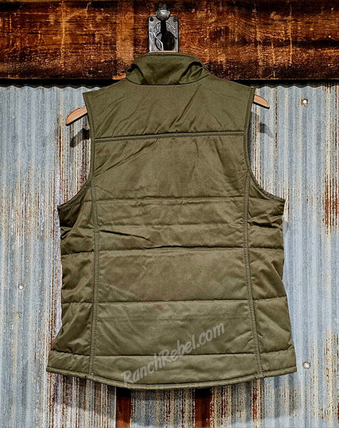 Ariat Grizzly Quilted Vest in Earth #6362