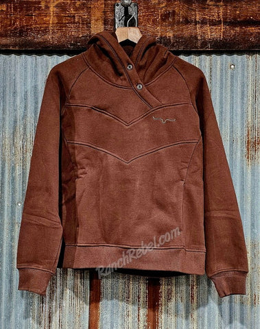 Kimes Ranch Ella Hoodie in Brown #6366
