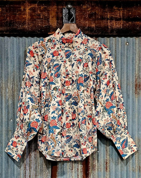 The Jenna Top in Fall Floral #6380