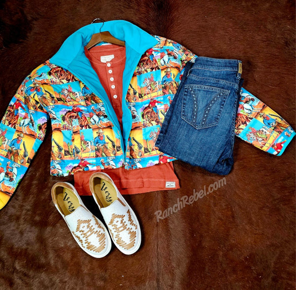 Quilted Cowboy Era Jacket #6363