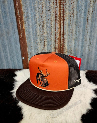 Kimes Ranch Winning Ride Cap in Burnt Orange #6372