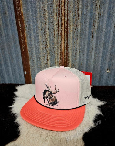 Kimes Ranch Winning Ride Cap in Pink #6373