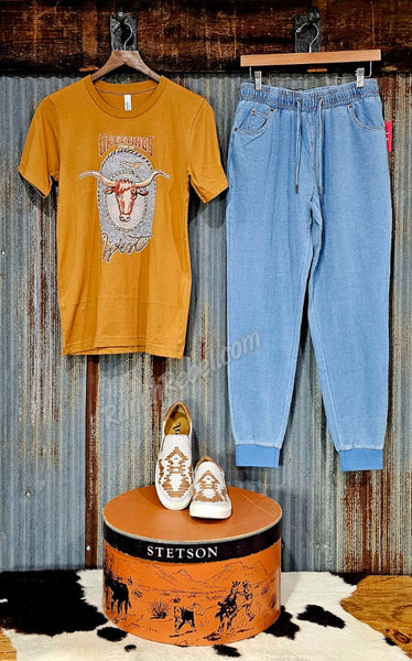 Kimes Ranch Joanie Jogger in Indigo #6368