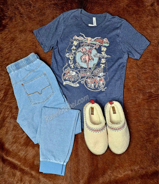 Kimes Ranch Joanie Jogger in Indigo #6368