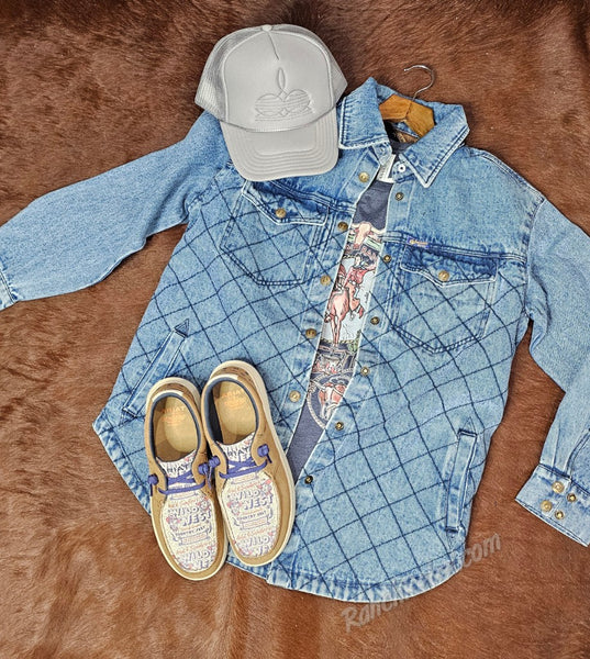 STS Ranch Palo Duro Quilted Denim Jacket #6284