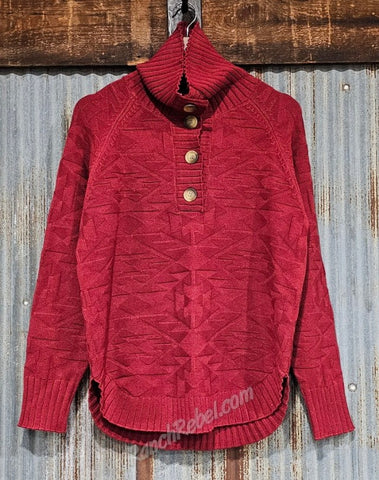 Ariat Ornate Pullover Sweater in Cabernet #6382