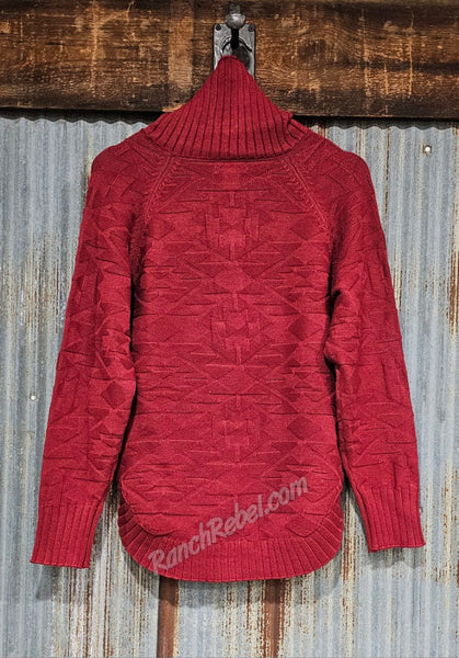 Ariat Ornate Pullover Sweater in Cabernet #6382