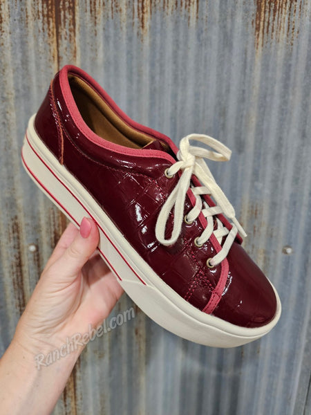 Ariat Skylar Luxe Dubonnet Croc Print #6384