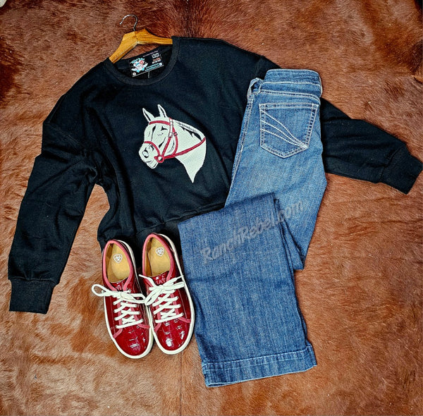 Horsin' Around Sweatshirt #6387