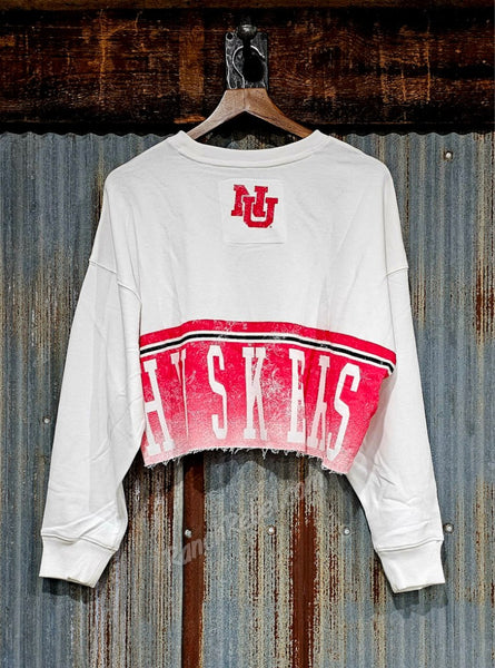 Nebraska Conway Crop Sweatshirt #6388
